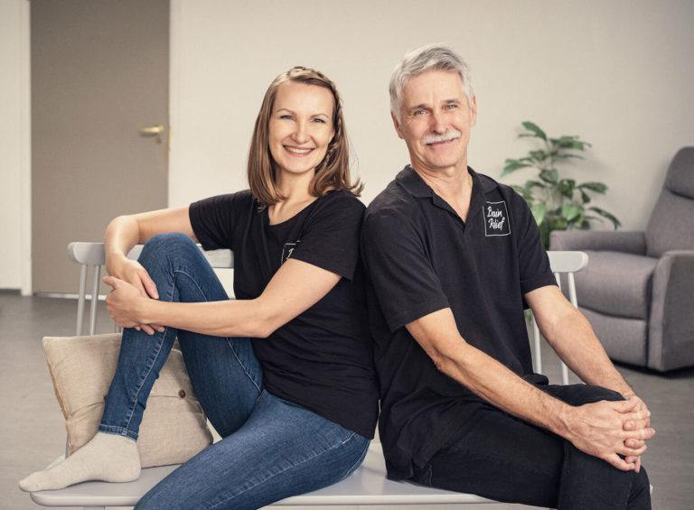 Auvo-hoidon kehittäjät esittelevät hoidon ensimmäistä kertaa julkisuudessa I love me -messuilla 21.10.2022.