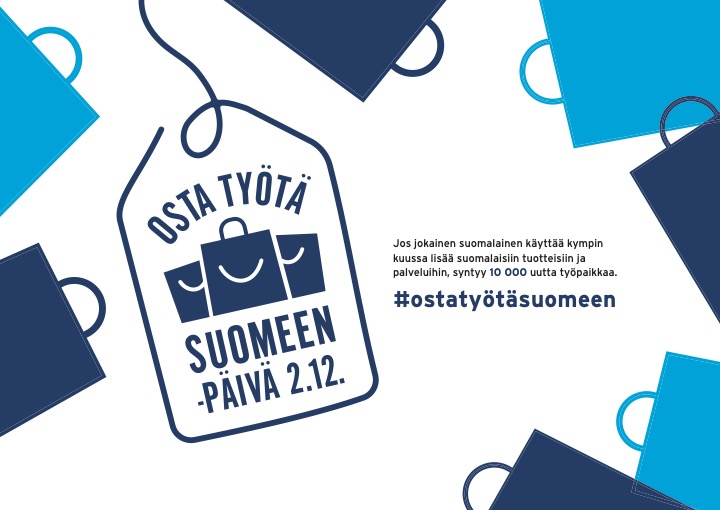 Osta työtä Suomeen -päivä 2.12.2022