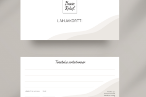 Brain Relief lahjakortti