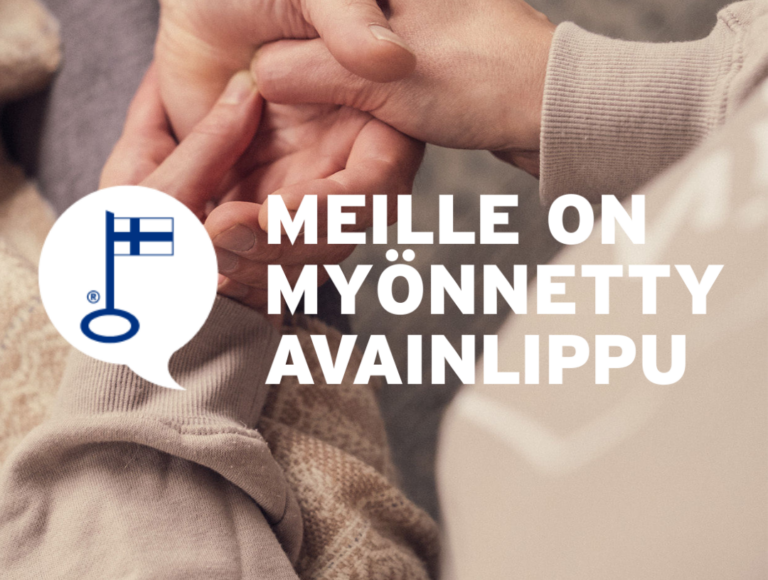 Meille on myönnetty Avainlippu!