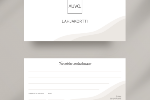 AUVO® lahjakortti