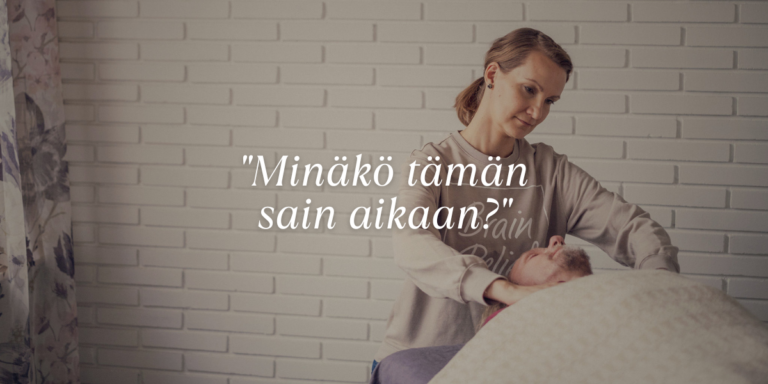 Kun asiakas rentoutuu, rentoutuu myös hoitaja